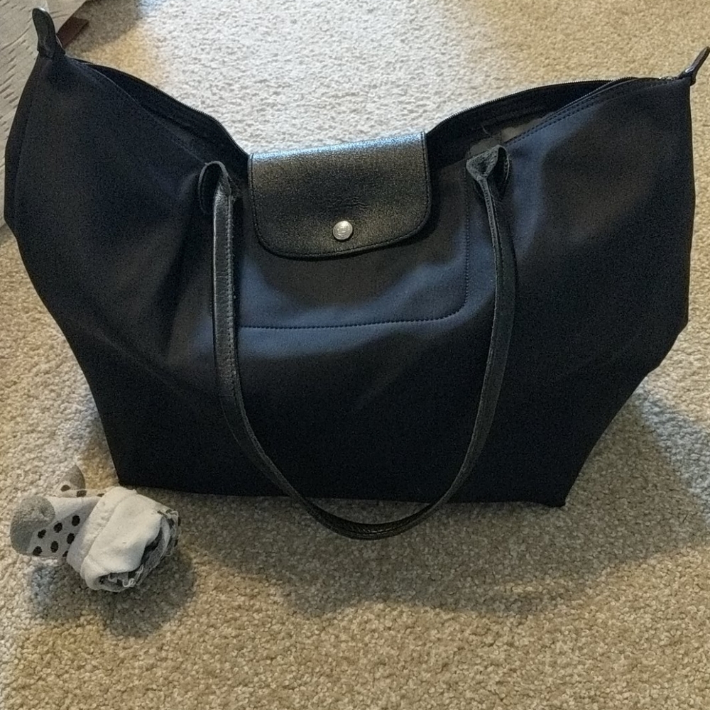Black Longchamp bag